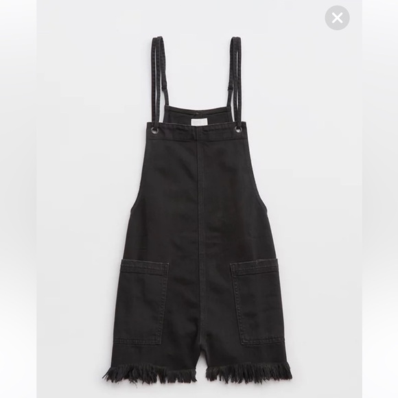 Aerie Double Strap Shortall - Picture 3 of 8